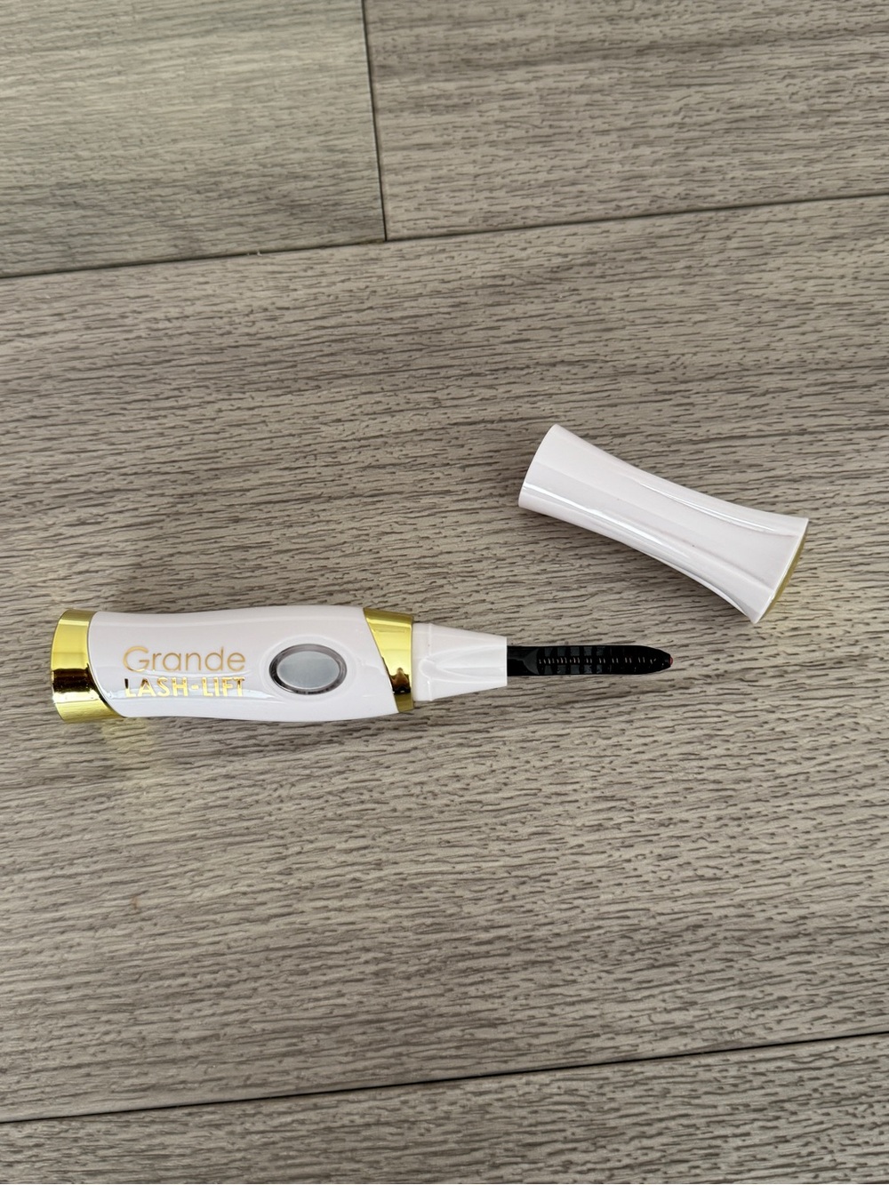 Grande Heated Lash Lift Tool in White & Gold